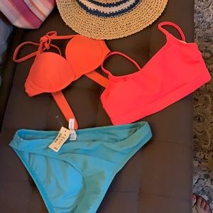Aero swim tops size XS two top.s